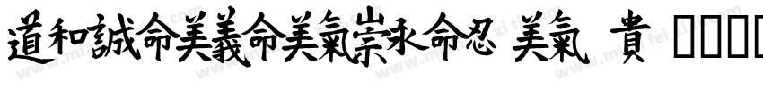 HYJinLingMeiSong W字体转换